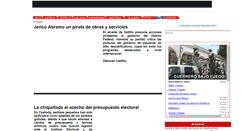 Desktop Screenshot of coahuila.contralinea.com.mx