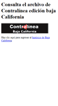 Mobile Screenshot of bcalifornia.contralinea.com.mx